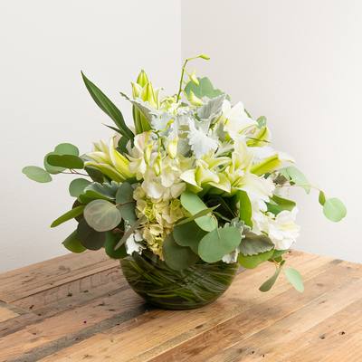 Sympathy Arrangement in a vase